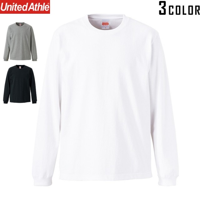 ★カートで割引対象品★【メーカー取次】 United Athle ユナイテッドアスレ 7.1オンス ヘヴィーウェイト ロングスリーブ Tシャツ（1.6インチリブ） 4262-01【T】
