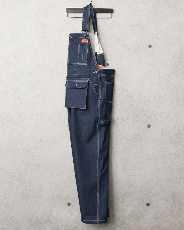 POINTER オーバーオール ローバック エプロン 1ウォッシュ 濃紺 美品