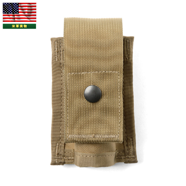 実物 新品 米軍 40mm グレネードポーチ COYOTE 米軍放出品【キャンペーン対象外】【T】ミリタリー