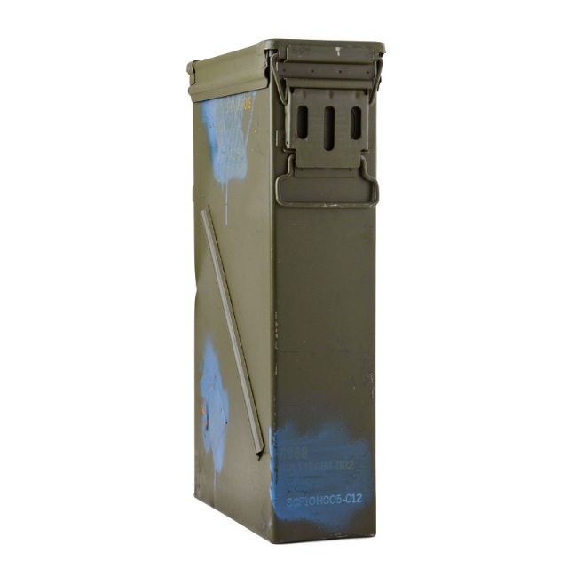 米軍 81mm HE M821A2 AMMO CAN 米軍放出品 アンモボックス 弾薬