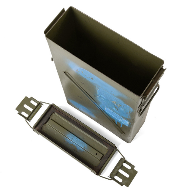 米軍 81mm HE M821A2 AMMO CAN 米軍放出品 アンモボックス 弾薬