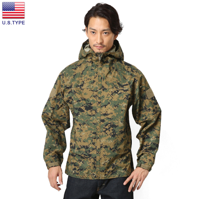 U.S.TYPE シェルジャケット WOODLAND MARPAT【キャンペーン対象外】【I】