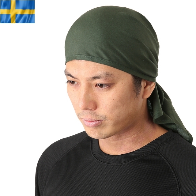 【ネコポス便対応】実物 新品 スウェーデン軍バンダナ【キャンペーン対象外】【T】ミリタリー