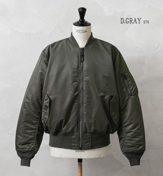 Valley Apparel バレイアパレル VA1001 MA-1 フライトナイロンジャケット