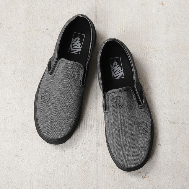 VANS ヴァンズ VN000BVZ239 CLASSIC SLIP-ON スニーカー WOOL GRAY