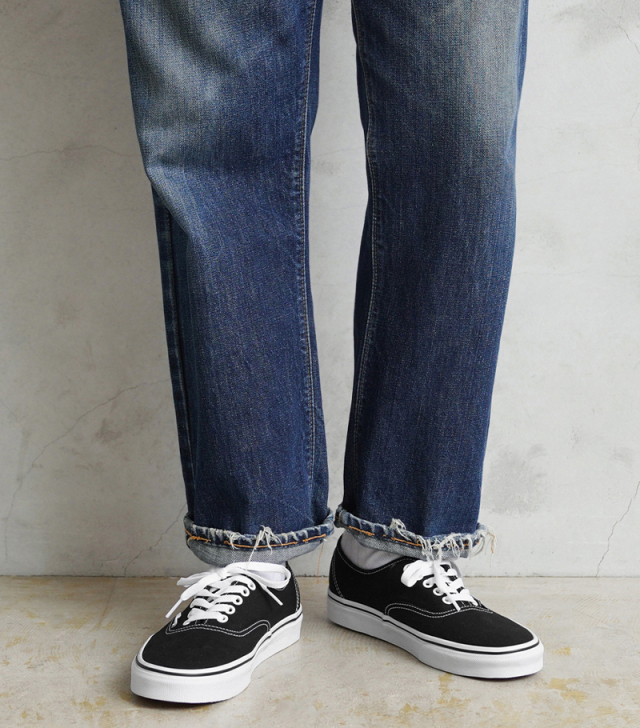VANS ヴァンズ VN000EE3BLK AUTHENTIC スニーカー USA企画