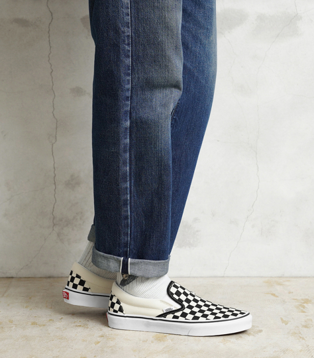 VANS ヴァンズ VN000EYEBWW CLASSIC SLIP-ON スニーカー Checkerboard 