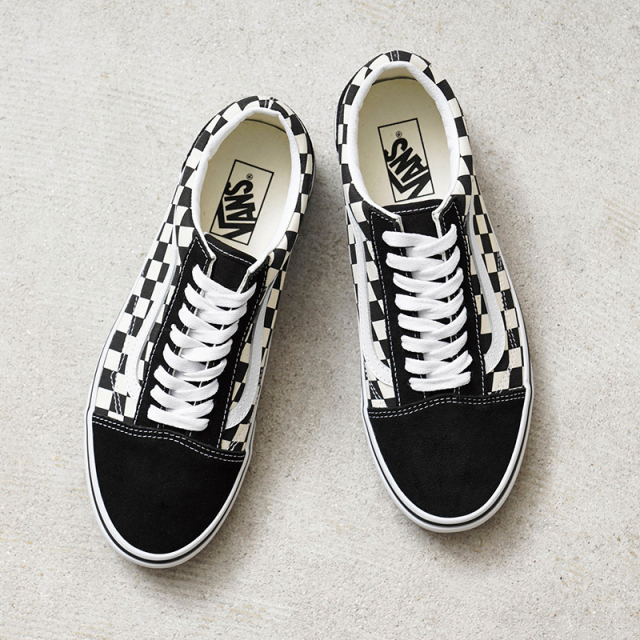 VANS ヴァンズ VN0A38G1P0S OLD SKOOL スニーカー Checkerboard BLACK  