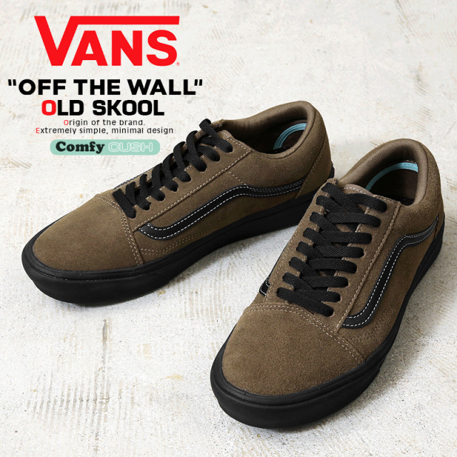 VANS ヴァンズ VN0A3BWMABYW COMFYCUSH OLD SKOOL スニーカー SUEDE KANGAROO USA企画【キャンペーン対象外】【T】