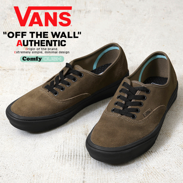 【即日出荷対応】VANS ヴァンズ VN0A4BVVBYW COMFYCUSH AUTHENTIC スニーカー SUEDE KANGAROO USA企画【キャンペーン対象外】【T】