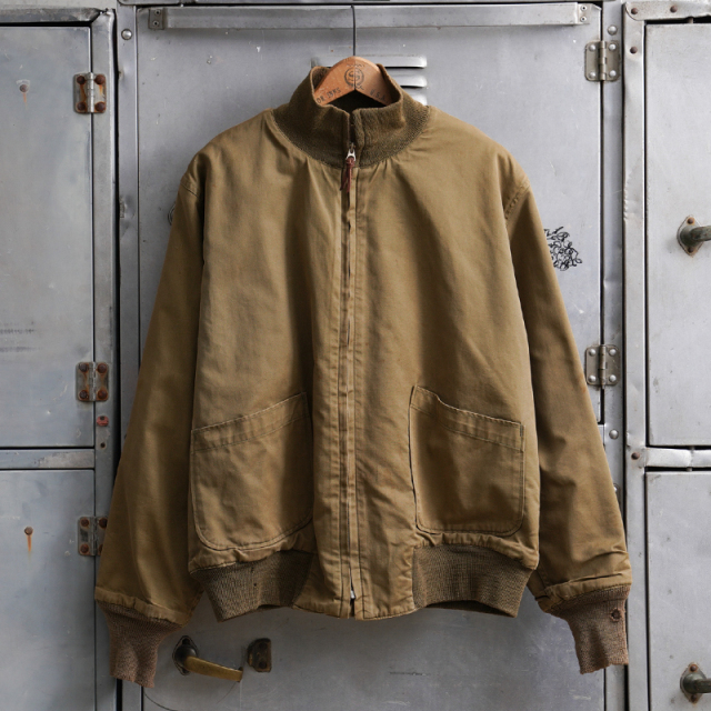 WW2 U.S.ARMY 1st Pattern タンカースジャケット 初期型 about44 ビッグサイズ【T】【キャンペーン対象外】