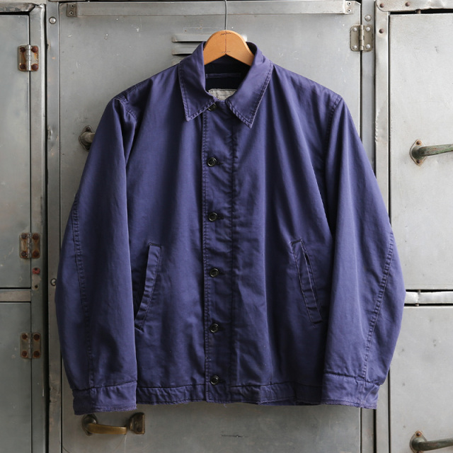 1960s U.S.NAVY BLUE ユーティリティジャケット SIZE 42【T】【キャンペーン対象外】