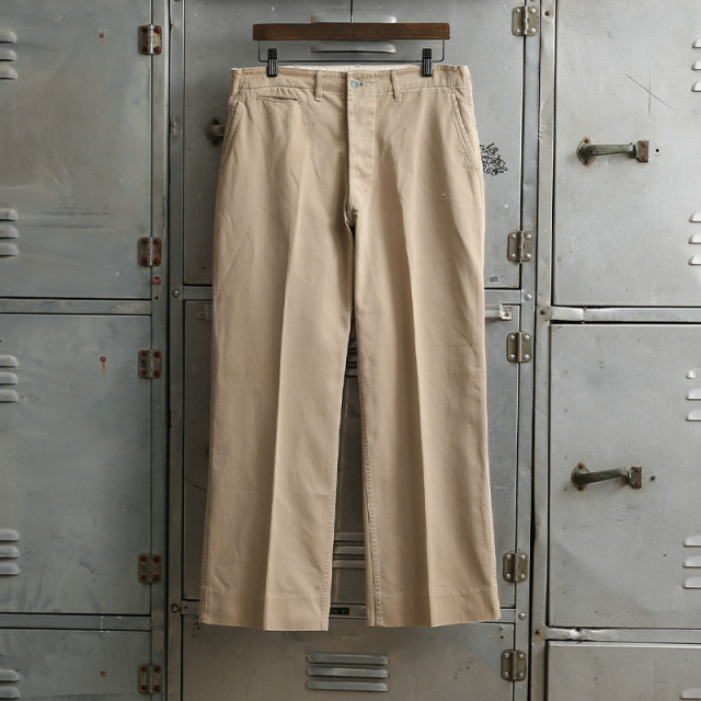 1940s U.S. ARMY M-41 カーキチノトラウザーズ Metal Button W34【T】【キャンペーン対象外】