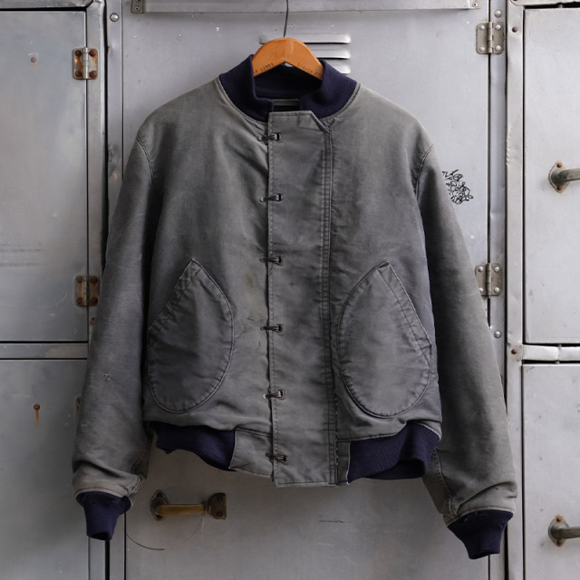 1940s WW2 U.S.Navy フックデッキジャケット Size about 40【T】【キャンペーン対象外】