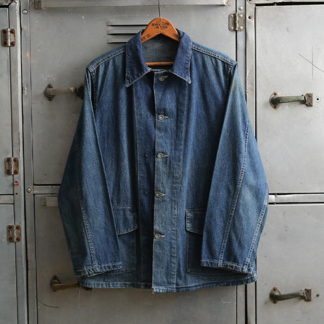 WW2 1940s U.S.Army M-41 デニムカバーオールジャケット Size38【T】【キャンペーン対象外】