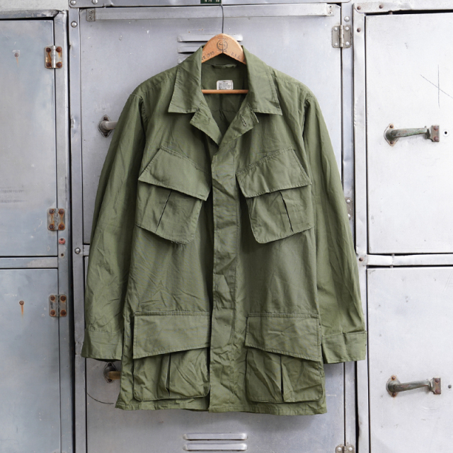 1960s  U.S.ARMY ジャングルファティーグ 3rd ノンリップ デッドストック 3点セット S-Rサイズ【T】【キャンペーン対象外】