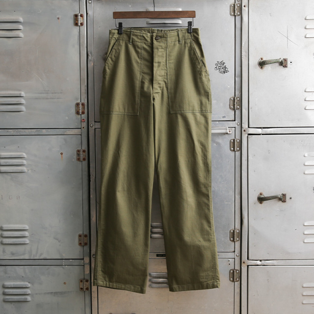 Late 1940s U.S.ARMY 1947 Pattern HBT ベイカーパンツ OD-7 Utility Trousers デッドストック SMALL【T】【キャンペーン対象外】