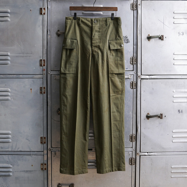 WW2 U.S Army M-43 HBT カーゴパンツ 後期型 デットストック W32 L33【T】【キャンペーン対象外】