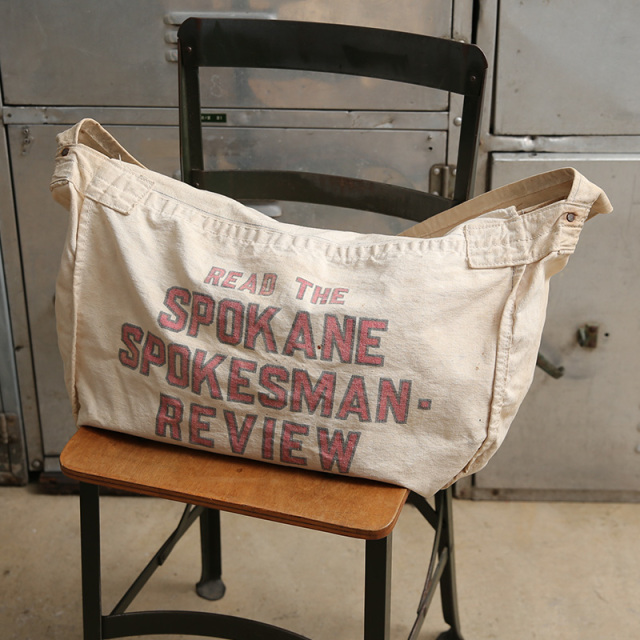 Vintage ニュースペーパーバッグ Spokane Spokesman Review【T】【キャンペーン対象外】