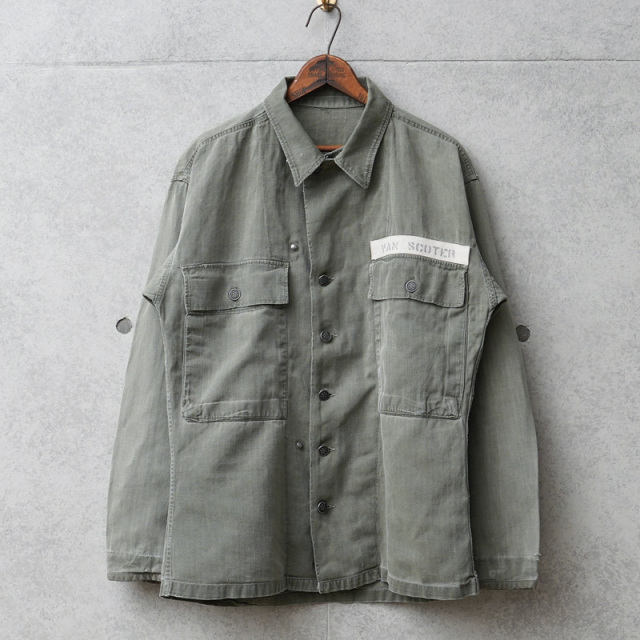 1940s U.S.ARMY M-43 HBT ジャケット about38【T】【キャンペーン対象外】
