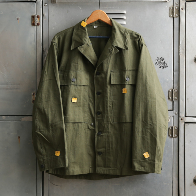 WW2 U.S.ARMY M-43 HBT ジャケット デッドストック カッタータグ付き 38Rサイズ【T】【キャンペーン対象外】