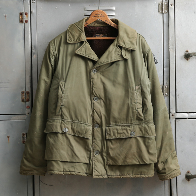 Late 1940s Early 1950s U.S.NAVY AL-1 フライトジャケット 55J13(AER) サイズ40【T】【キャンペーン対象外】