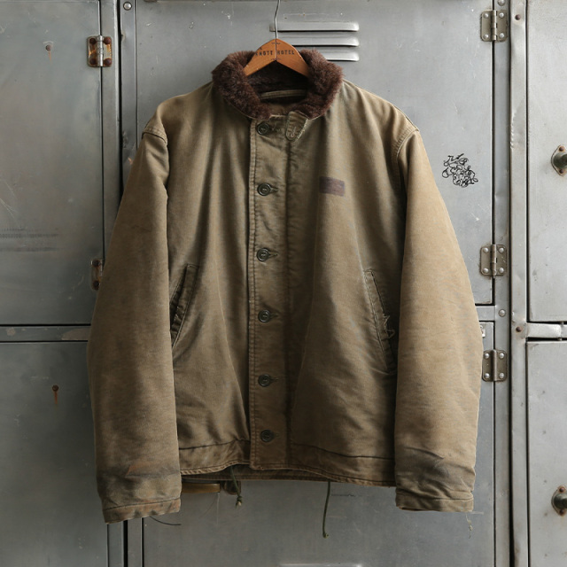 1940s U.S.NAVY N-1 デッキジャケット 236 バックステンシル サイズ about 40【T】【キャンペーン対象外】