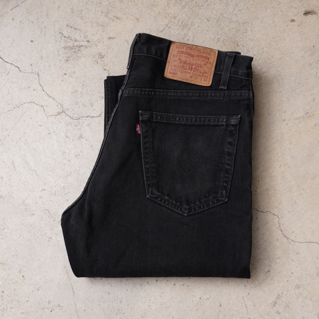 2000s Levi's 505 ブラックデニムパンツ Made in USA W33 L34【T】【キャンペーン対象外】