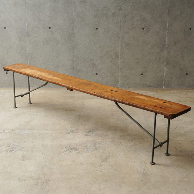 US NAVY Vintage Folding Bench US NAVY ヴィンテージ フォールディングベンチ【20】【T】【キャンペーン対象外】