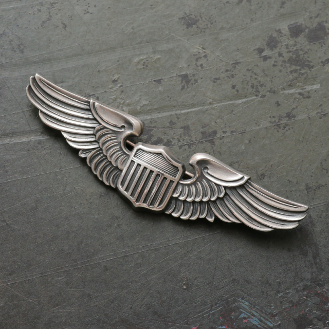 WW2 U.S.A.A.F. ピンズ PILOT WINGS STERLING【T】【キャンペーン対象外】