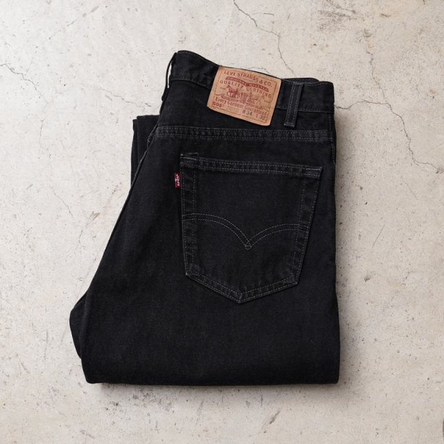 2000s Levi's 505 ブラックデニム  MADE IN USA W34【T】【キャンペーン対象外】