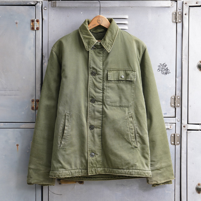1967s U.S.NAVY A-2 デッキジャケット 初期過渡期 ALPHA INDUSTRIES製 SMALL(34-36)【T】【キャンペーン対象外】