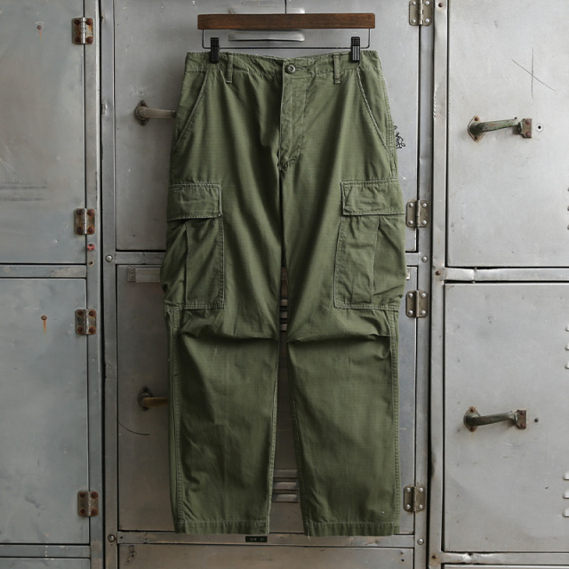 U.S. ARMY 4thモデル ジャングルファティーグパンツ リップストップ【T】【キャンペーン対象外】