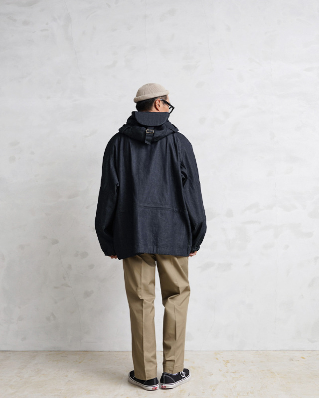 WAIPER.inc ROYAL NAVY SMOCK PARKA（スモックパーカ）MADE FROM 