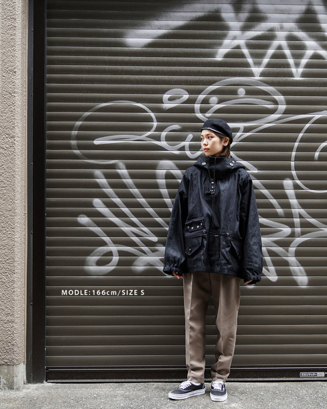 WAIPER.inc ROYAL NAVY SMOCK PARKA（スモックパーカ）MADE FROM 
