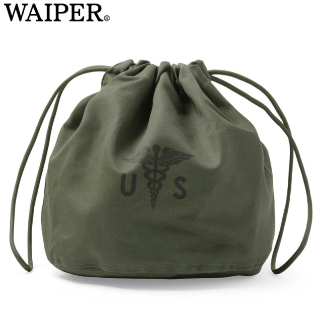 【ネコポス便対応】WAIPER.inc 米軍 パーソナルエフェクツバッグ 【T】【キャンペーン対象外】ミリタリー