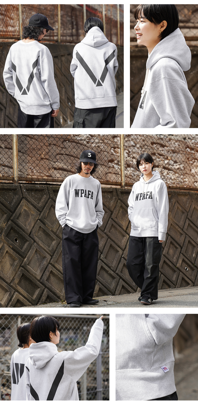 WAIPER.inc VINTAGE スウェットシャツ【WP1098】 WAIPER.inc VINTAGE クルーネック S/S スウェットシャツ MADE IN