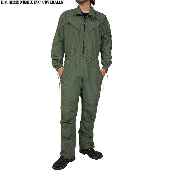 実物 新品 米軍新型ノーメックス CVCタンカーカバーオール ミリタリーファッション 米軍放出品 軍パン 軍服【キャンペーン対象外】【I】