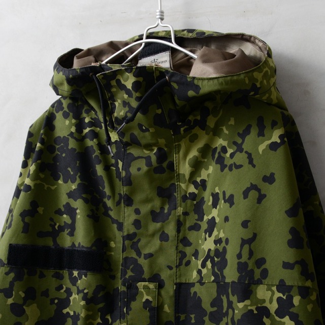 実物 新品 デッドストック デンマーク軍 M-84カモ WATERPROOF