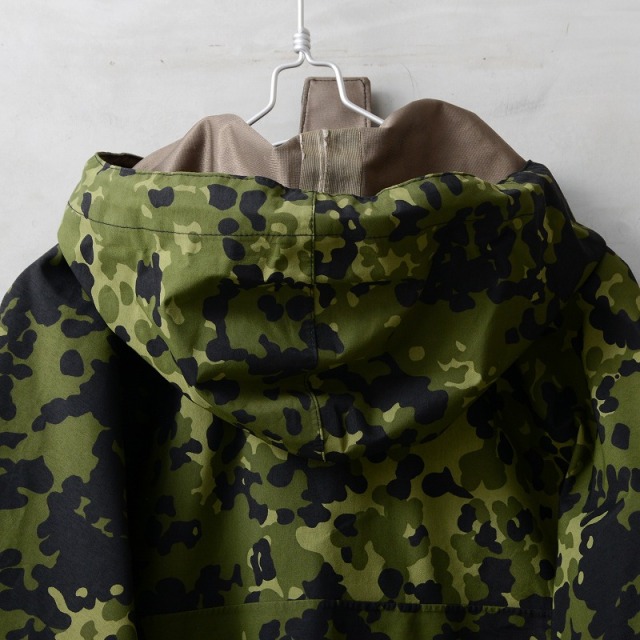実物 新品 デッドストック デンマーク軍 M-84カモ WATERPROOF