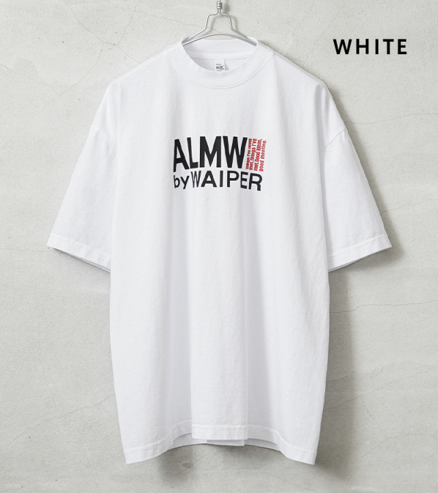 ALMWby Waiper ホワイト Tシャツ