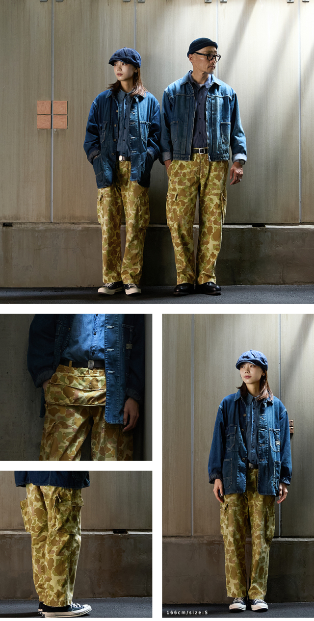 パンツ ALMW WAIPER USMC MONKEY APRON TROUSERS ALMW by WAIPERのUSMC MONKEY APRON TROUSERS MADE IN JAPAN