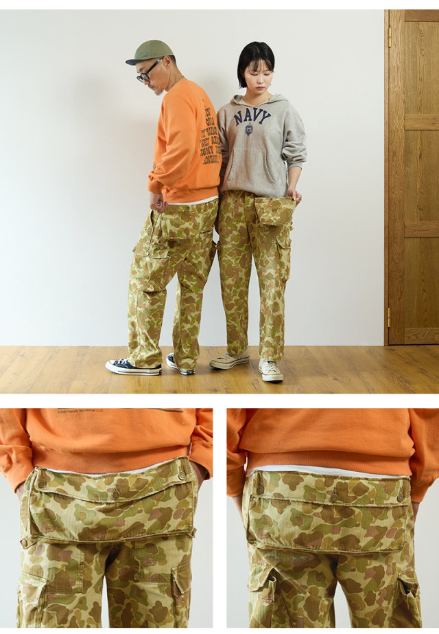 ALMW by WAIPER WILA-DMA USMC MONKEY APRON TROUSERS DUCK