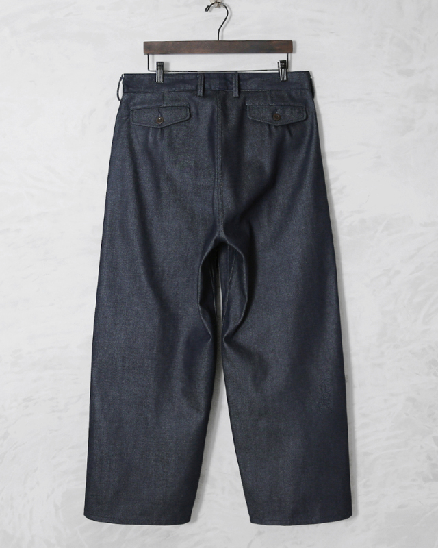 ALMW by WAFFLE ダークデニム カーゴパンツ Lサイズ ALMW by WAIPER WILA-WW2 40s WW2 CLASSIC DENIM PANTS デニムパンツ
