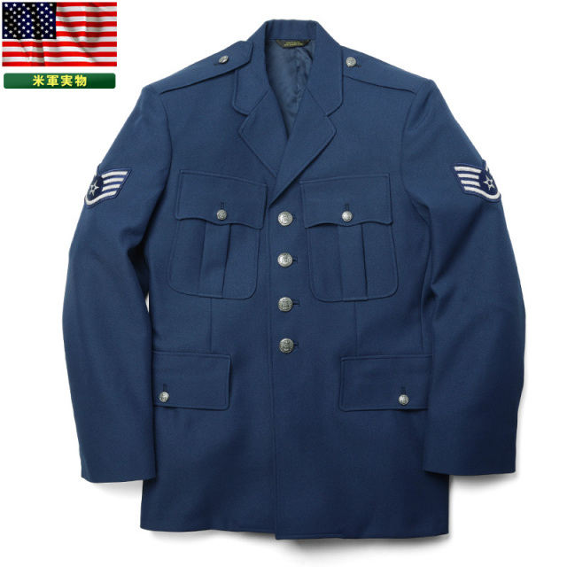 実物 米軍 アメリカ空軍（USAF）Uniforms ジャケット 米軍放出品 ミリタリーファッション 軍服【キャンペーン対象外】【I】