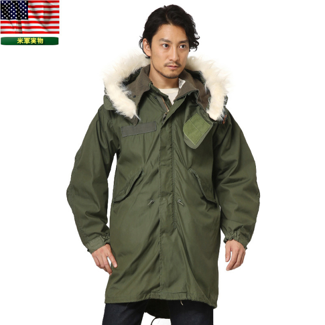 実物 米軍Ｍ-65モッズコートサイズ USED 表記Small 米軍放出品【キャンペーン対象外】 ミリタリーファッション 軍服【T】