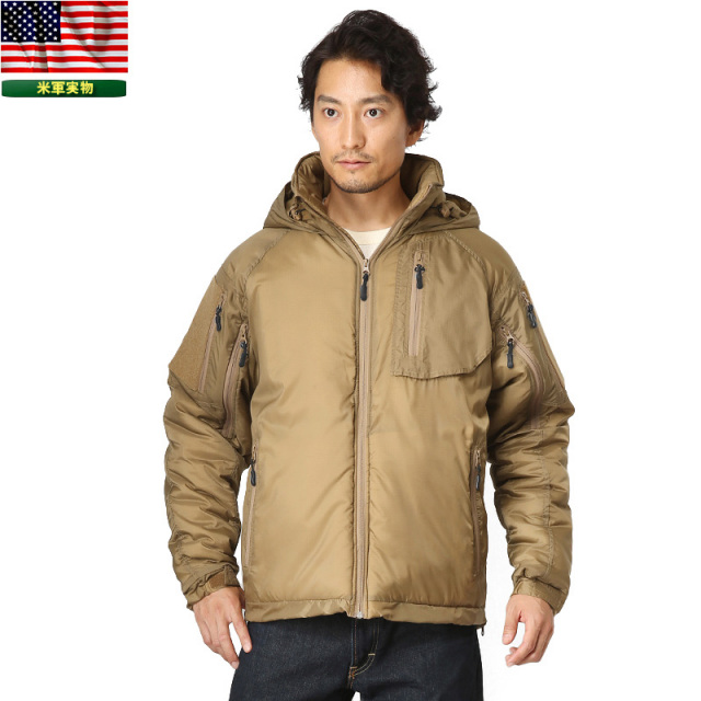 実物 新品 米軍 Beyond製 A7 AXIOS COLD ジャケット COYOTE 米軍放出品【キャンペーン対象外】 ミリタリーファッション 軍服【T】