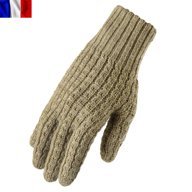 【ネコポス便対応】実物 新品 フランス軍 1950'S ヴィンテージウールグローブ【キャンペーン対象外】【T】ミリタリー