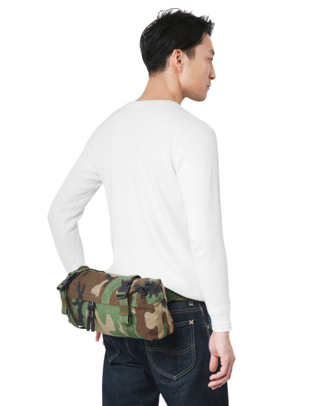 米軍 MOLLE ウエストパック 迷彩 米軍放出品 ミリタリーショップ