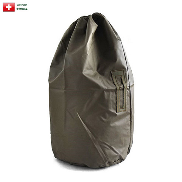 ミリタリーランドリーバッグ スイス軍 ランドリーバッグ バラックバック 軍放出品 ミリタリー